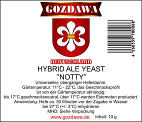 Hybrid Ale Yeast "Notty"