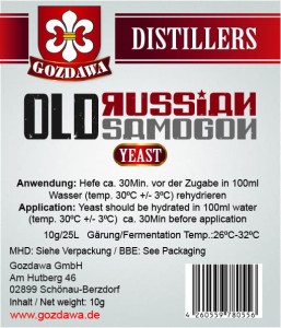 OId Russian Samogon Hefe 10g