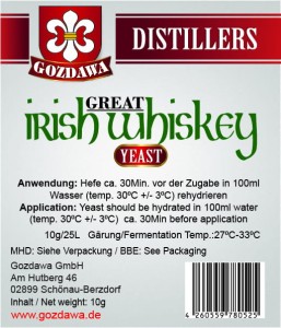 Great Irish Whiskey Hefe 10g