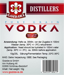 Pure Grain Vodka Hefe 10g