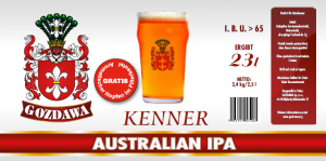 Gozdawa Australian IPA Braupaket Kenner 3.4 kg