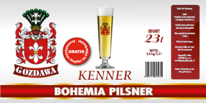 Gozdawa Bohemia Pilsner Braupaket Kenner 3.4 kg