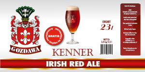 Gozdawa Irish Red Ale Braupaket Kenner 3.4 kg