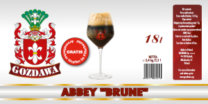 Gozdawa Abbey Brune Braupakete Expert 3,4kg