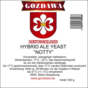  Gozdawa Bierhefe Ale Yeast "Notty" HAY 500g