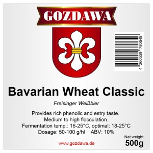 Gozdawa Bierhefe Bavarian Wheat Classic 500g