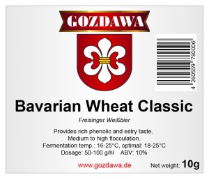 Gozdawa Bierhefe Bavarian Wheat Classic 10g